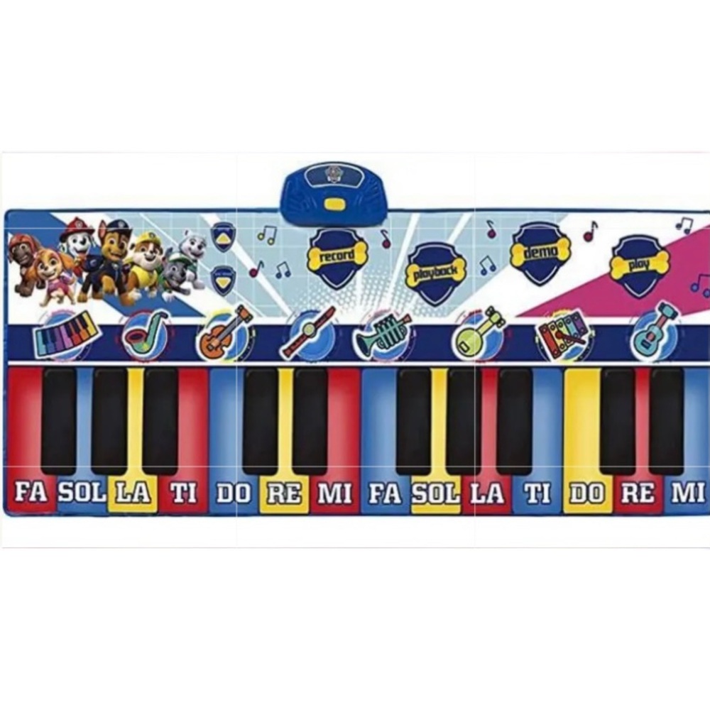 Paw Patrol Giant Musical 70” Piano Mat